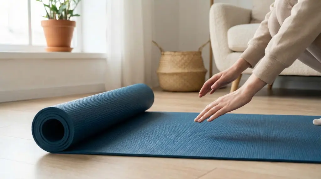 Op welke manier gebruik je een yogamat?