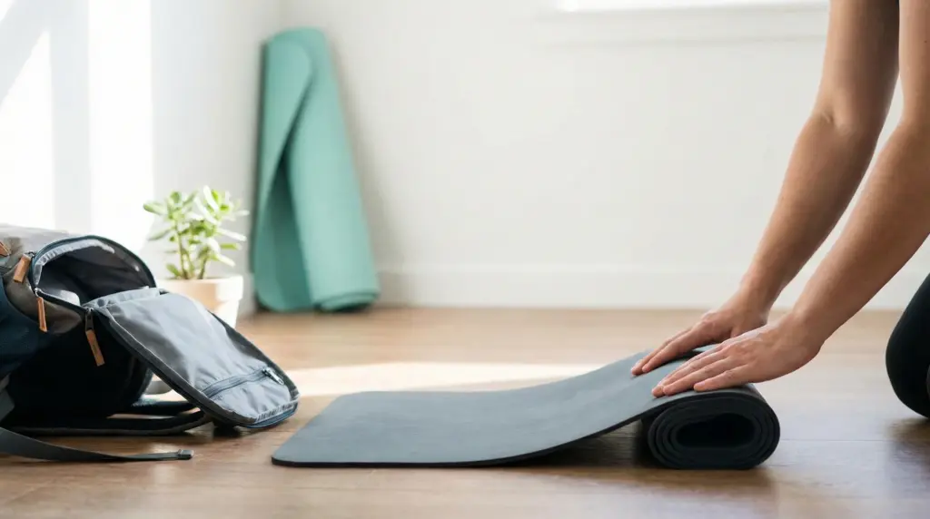 Reis-yogamat kopen: waar let je op bij opvouwbare en ultralichte matten?