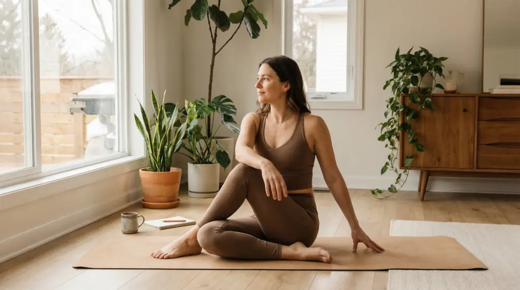 Hoeveel val je af van yoga?