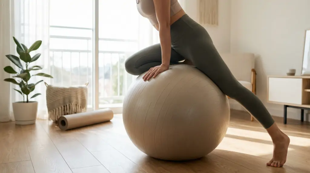 Wat doe je met een yogabal?